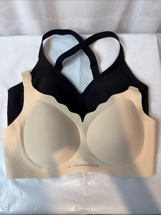 Other - Seamless Comfort Contour Bra - Black & Nude black -racerback straps 2 bras $20🌻
